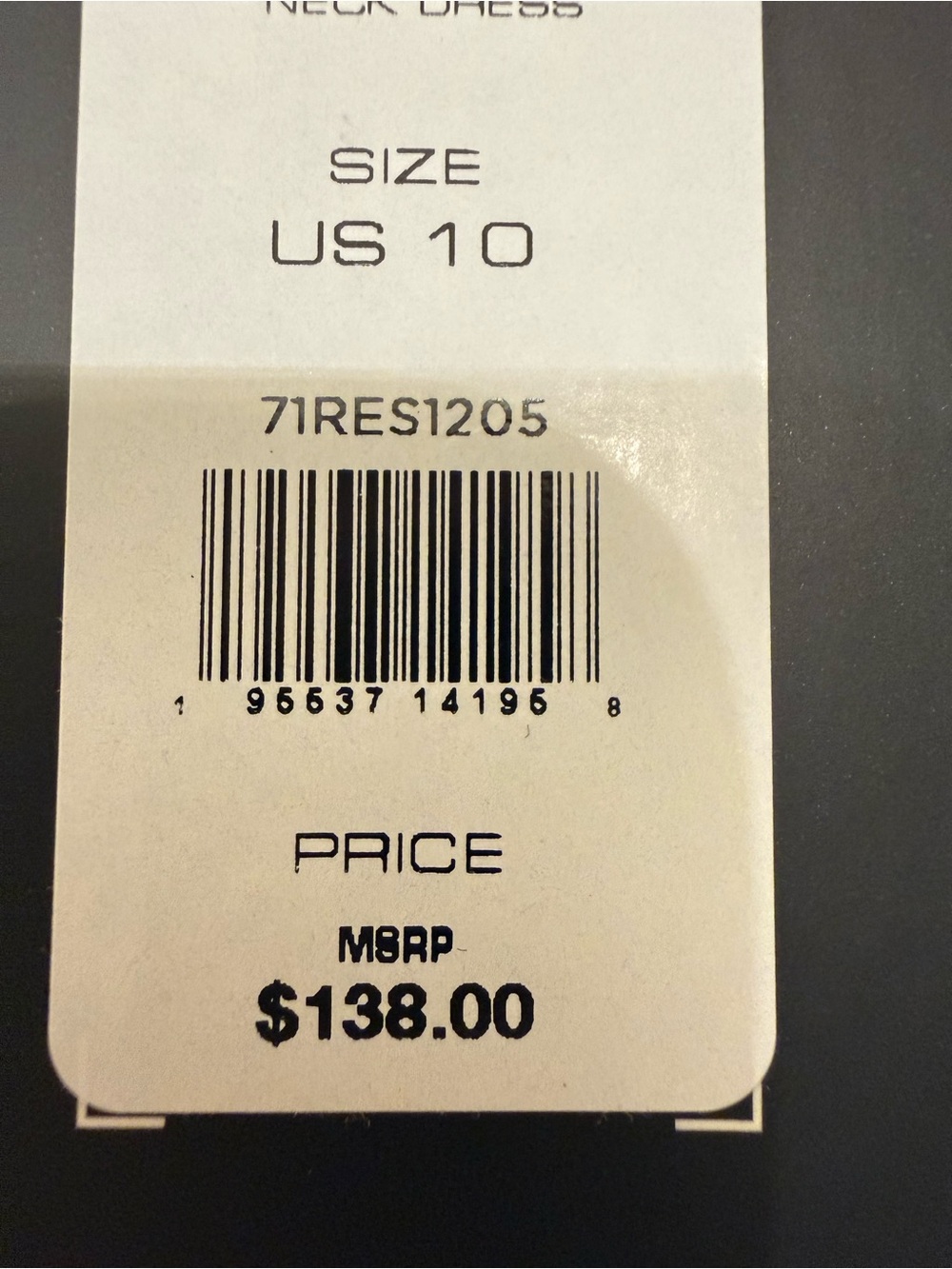 NWT French Connection White Square Neck Mini Dress - Picture 7 of 8